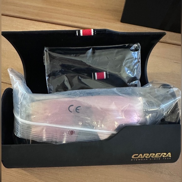 Carrera Flag Lab 12 Special Edition Rose Gold Pink Lens Sheild Sunglasses Barbie - Picture 3 of 10